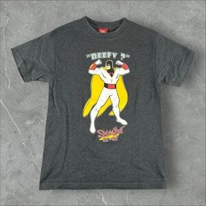 Vintage Space Ghost Shirt Mens Small‎ Grey Y2K Cartoon Network Coast To Coast 03